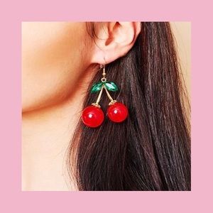 Cherry earrings